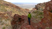 PICTURES/Barnhardt Trail/t_Sharon on Trail3.JPG